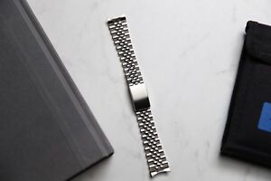 【送料無料】腕時計　リンクジュビリーブレスレット18mm steel jubilee bracelet with curved end links
