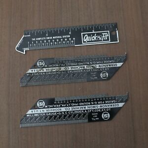 【送料無料】腕時計　ヴィンテージツールクリスタルゲージラウンドファンシーゲルマローサイモンvintage watchmaker tool crystal gauge for round amp; fancy germanowsimon gs hr