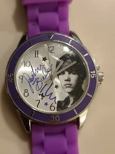 【送料無料】腕時計　ジャスティンビーバー2010 justin bieber child boy man women girl wrist watch nos