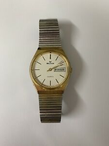 【送料無料】腕時計　ウォルサムクォーツウォッチデイデイmen’s waltham quartz watch daydate