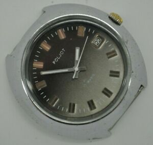 【貨物輸送無料】ウォッチ ヴィンテージロシアサービスvintage ussr russian wristwatch poljot serviced555 腕時計-男女兼用腕時計