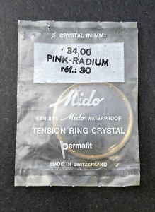【貨物輸送無料】ウォッチ ミドオーシャンスタークリスタルピンクラジウムmido ocean star 340 粍 crystal pink radium  ref30  unopened 男女兼用腕時計-腕時計