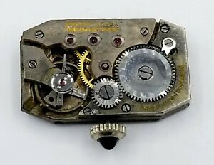 【送料無料】腕時計　アンティークデコアブラウォッチスイスジュエルムーブメントantique deco abra watch co swiss 17 jewel large wrist watch movement m59