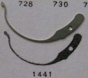 【送料無料】腕時計　ルクルトレバースプリングlecoultre futurematic 497 part lever spring 1441