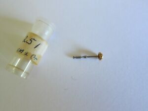 【貨物輸送無料】ウォッチ タイムスステムクラウンイエローウォッチパーツnos genuine timex stem amp; crown yellow watch part c251 腕時計-男女兼用腕時計