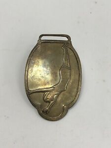 【貨物輸送無料】ウォッチ ヴィンテージダイビングガールウォッチフォブvintage diving girl watch fob 腕時計-男女兼用腕時計