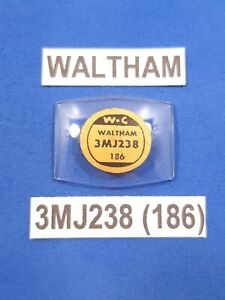 【送料無料】腕時計　モデルミネラルガラスクリスタルvtg waltham model 3mj238 186 mineral watch glass crystal replacement nos