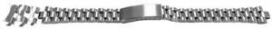 【送料無料】腕時計　シルバートーンプレジデントブレスレットレディースサイズsilver tone president bracelet for ladies size 12mm 13mm 14mm curved ends