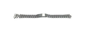 【送料無料】腕時計　シルバートーンジュビリーブレスレットレディースサイズストレートエンドsilver tone jubilee bracelet for ladies size 12mm 13mm 14mm straight ends