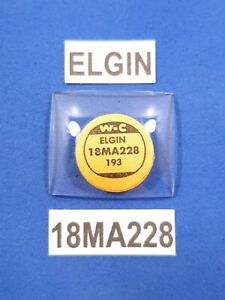 【送料無料】腕時計　モデルミネラルガラスクリスタルvtg elgin model 18ma228 193 mineral watch glass crystal replacement nos