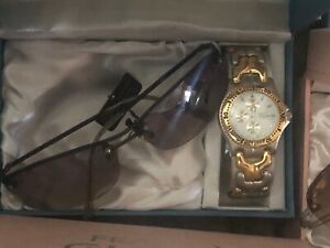 【送料無料】腕時計　ジュネーブgeneva men watch with glasses 13,476円