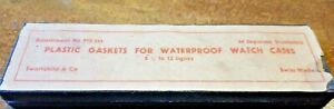 【送料無料】腕時計　スイスヴィンテージスワートチャイルドガスケットvintage swartchild assortment gaskets 910531 for waterproof watches swiss nos