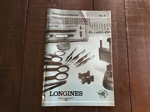 【貨物輸送無料】ウォッチ ロンジンキャリバーイラストメンテナンスマニュアルlongines caliber l 6311l6321l 6322  illustrated maintenance manual  6 腕時計-男女兼用腕時計