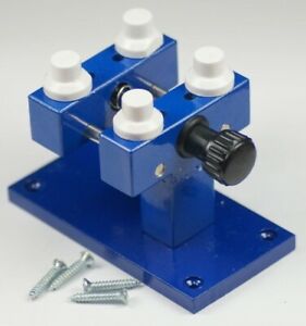 【送料無料】腕時計　ジャンボウォッチケースホルダーベンチベーススクリューダウンウォッチメーカーxl jumbo watch case holder amp; bench base large screw down watchmakers movement