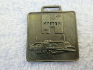 【貨物輸送無料】ウォッチ ヴィンテージハイスターグレーダーフォブvintage hyster equipment grader watch fob 腕時計-男女兼用腕時計