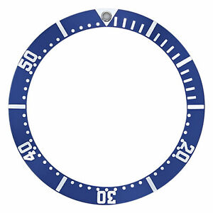 【送料無料】腕時計　ベゼルreplacement bezel insert blue for watch 3810mm x 3060mm