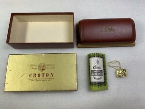 【貨物輸送無料】ウオッチ メンズクロトンケースボックスauthentic genuine mens croton watch case box and paperwork