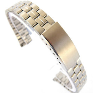 【貨物輸送無料】ウォッチ ダーレナサタンシルバーステンレススチールブレスレットdarlena 30061 12粍 satin finish silver stainless steel watch bracelet 腕時計-男女兼用腕時計