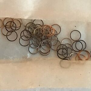 【送料無料】腕時計　ヴィンテージグイヤースチールプッシャーリードワッシャーズオータヴィアカレラvintage heuer steel pusher lead washers autavia carrera etc
