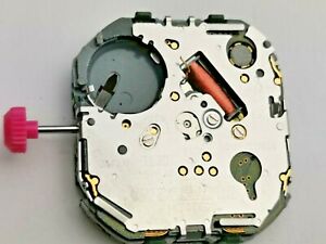 【貨物輸送無料】ウォッチ ミヨタアナログクォーツデジタルプラスチッククラウンmiyota t270 quartz analoguedigital watch movement, plastic crown, working, nos 男女兼用腕時計-腕時計