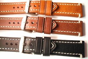 【送料無料】腕時計　ダーレナラスティックヴィンテージレザーウォッチストラップdarlena rustic, vintage leather watch strap 3 colours, 20, 22, 24 and 26mm
