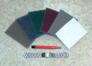 【貨物輸送無料】ウォッチ パッドスクラッチスチールチタン6 large refinishing pads  fibre pencil watch scratch removal steeltitanium 腕時計-男女兼用腕時計
