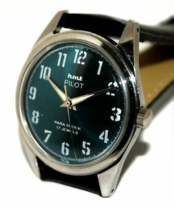 【貨物輸送無料】ウオッチ パイロットヴィンテージアナログhmt pilot  vintage handwinding analogue wristwatch  fully guaranteed