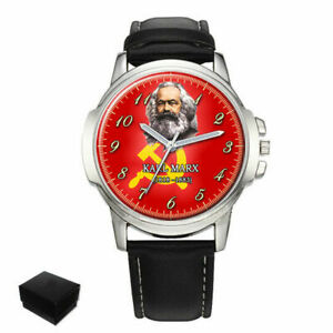 【送料無料】腕時計　カールマルクスドイツメンズクリスマスkarl marx german philosopher gents mens wrist watch christmas bes gift engraving