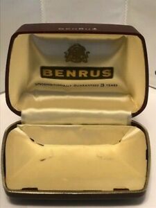 【送料無料】腕時計　ベンラスヴィンテージウォッチボックスプラスチックbenrus vintage watch box only plasticc864