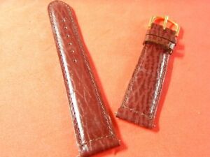 【送料無料】腕時計　ミリメートルブレスレットモントルヴァシェットマロンブリケクースファブアーティサナーレ20 mm bracelet montre vachette graine marron brique cousu fab artisanale