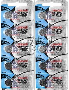 【送料無料】腕時計 マクセルバッテリーmaxell 303 sr44sw d303 sr44 v521 battery 0 mercury 10 pc