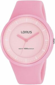 【送料無料】腕時計　ローラスレディースクラシックウォッチピンクシリコンストラップlorus ladies classic watch with pink silicone strap rrx25fx9