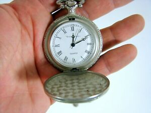 【送料無料】腕時計　モントールグーセットエテインスカルプテイヴベルテランアベックサシャエネmontre a gousset etain sculpte yves bertelin avec sa chaine