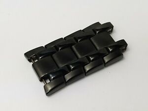 【送料無料】腕時計　ライスステンレススチールブレスレットアキュリストメンズブラックビーズ
