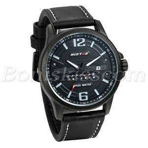 【送料無料】腕時計　メンズスポーツカジュアルレザーストラップアラビアクォーツアナログmens sports casual leather strap arabic numberals date quartz analog wrist watch