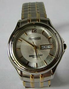 【送料無料】腕時計　アーミトロンクォーツデイトウォッチブレスレットarmitron quartz daydate watch with expandable bracelet