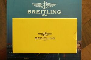 【貨物輸送無料】ウォッチ ブライトリングイエローウォッチマニュアルブックガイドbreitling yellow watch instruction manual book guide booklet paperwork wallet re 腕時計-男女兼用腕時計
