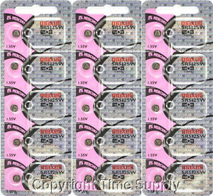 【送料無料】腕時計　マクセルバッテリーmaxell 335 sr512sw d335 v335 lr512 sr512 battery 0 mercury 15 pc