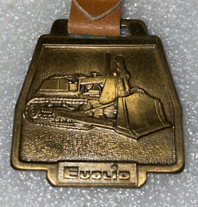 【送料無料】腕時計　ヴィンテージユークリッドキーメダルvintage euclid construction watch key fob medal