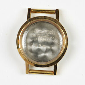 【貨物輸送無料】ウオッチ オロロギオケースロンジンカッサプラッカータオロミクロンlongines cassa per orologio watch case 18,5粍  placcata oro 20 micron