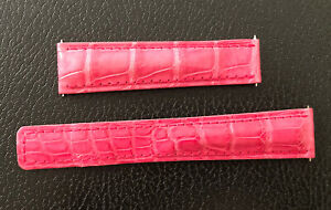 【送料無料】腕時計　ストラップブレスレットドモントルブークルデプロイアンテマルケスコブロコローズstrap bracelet de montre boucle deployante marque cobra 20 mm croco rose