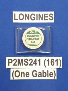 【送料無料】腕時計　ロンジンモデルワンガブルウォッチガラスクリスタルvtg longines model p2ms241 161 one gable watch glass crystal replacement
