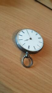 【送料無料】腕時計 モントレグーセットアルジェントポインクラベmontre gousset argent poinc crabe ne fonctionne pas lire le descriptif
