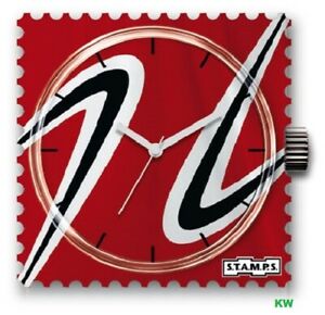【送料無料】腕時計　スタンプウォッチウォッチレッドアスレチック???stamps stamps uhr watch red athletic 40,00 ? ??