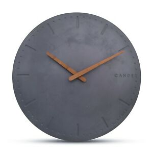 【送料無料】腕時計　カンダーベルリンデザイナーウォールクロックコンクリートサイレントウェアcander berlin mnu 6835 designer wanduhr uhr beton lautlos 35 cm b ware 15,584円