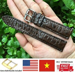 【送料無料】腕時計　レザーハンドメイドウォッチストラップ22mm leather handmade watch strap