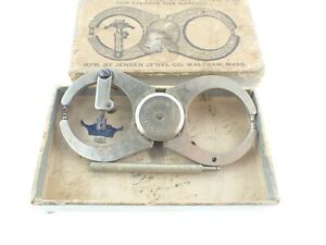 【送料無料】腕時計　ヴィンテージウォルサム×キャリパーレンチボックスvintage waltham 300 watchmakers truing caliper amp; wrench box vg
