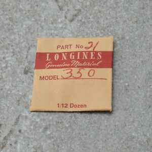 【送料無料】腕時計　ロンジンキャノンピニオンウォッチウォッチメーカーlongines 350, 352 cannon pinion watch part watchmakers genuine parts c12d4