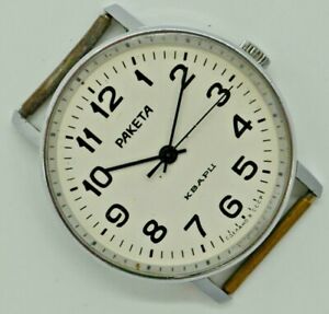 【送料無料】腕時計　ヴィンテージロシアラケタクォーツサービスvintage ussr russian wristwatch raketa quartz serviced1101