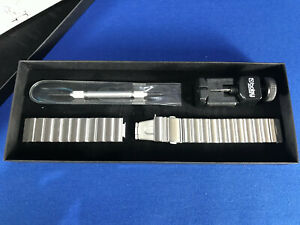【送料無料】腕時計　ボッタステンレススチールウォッチストラップブレスレットサイジングツール32 genuine botta 20mm stainless steel watch strap bracelet w sizing tools
